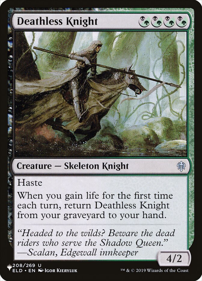 Deathless Knight [The List] | Shuffle n Cut Hobbies & Games