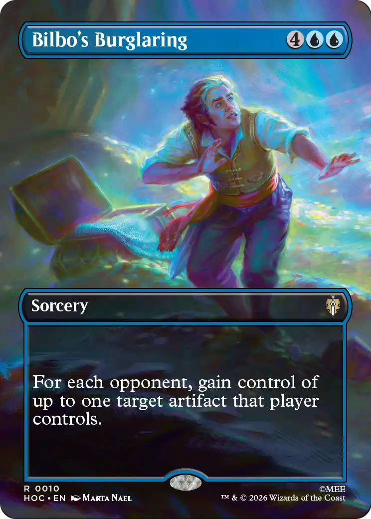 Bilbo's Burglaring (Borderless) [The Hobbit: Eternal-Legal] | Shuffle n Cut Hobbies & Games