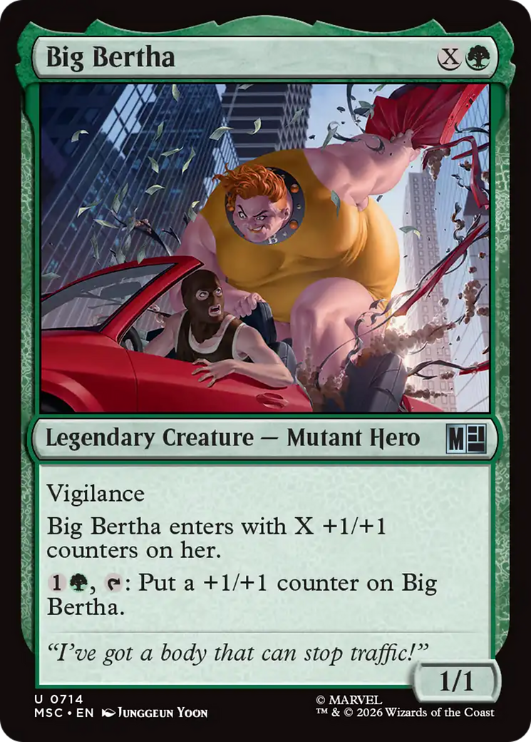 Big Bertha [Marvel Super Heroes Commander] | Shuffle n Cut Hobbies & Games