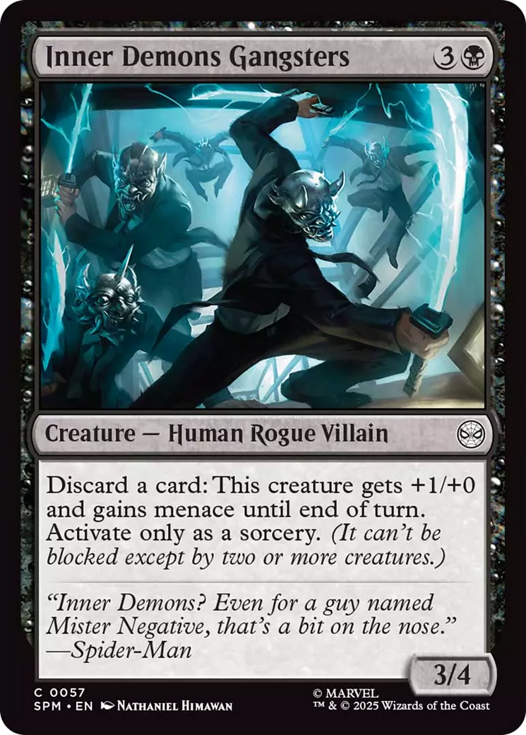Inner Demons Gangsters [Marvel's Spider-Man] | Shuffle n Cut Hobbies & Games