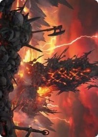 Immersturm Skullcairn Art Card [Kaldheim Art Series] | Shuffle n Cut Hobbies & Games