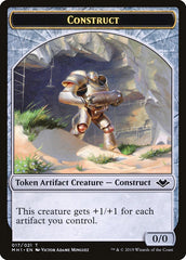 Shapeshifter (001) // Construct (017) Double-Sided Token [Modern Horizons Tokens] | Shuffle n Cut Hobbies & Games