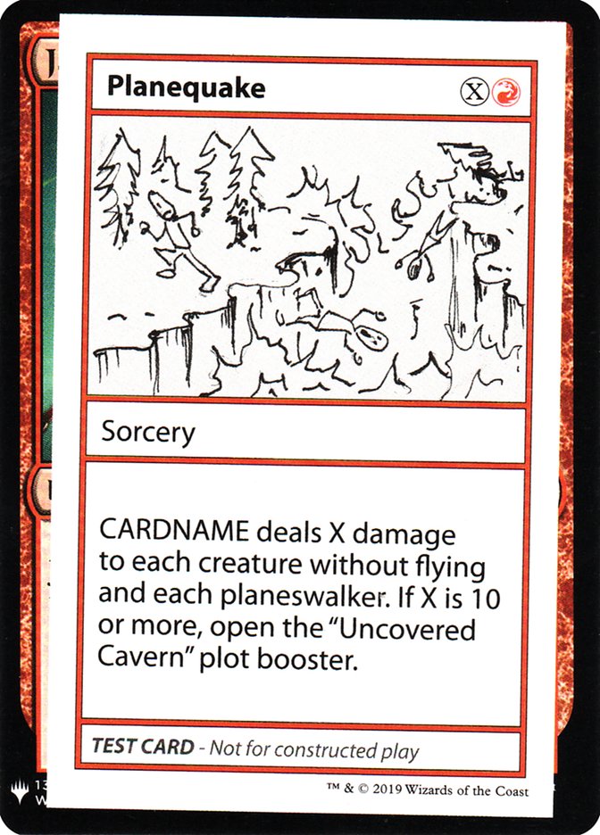 Planequake [Mystery Booster Playtest Cards] | Shuffle n Cut Hobbies & Games