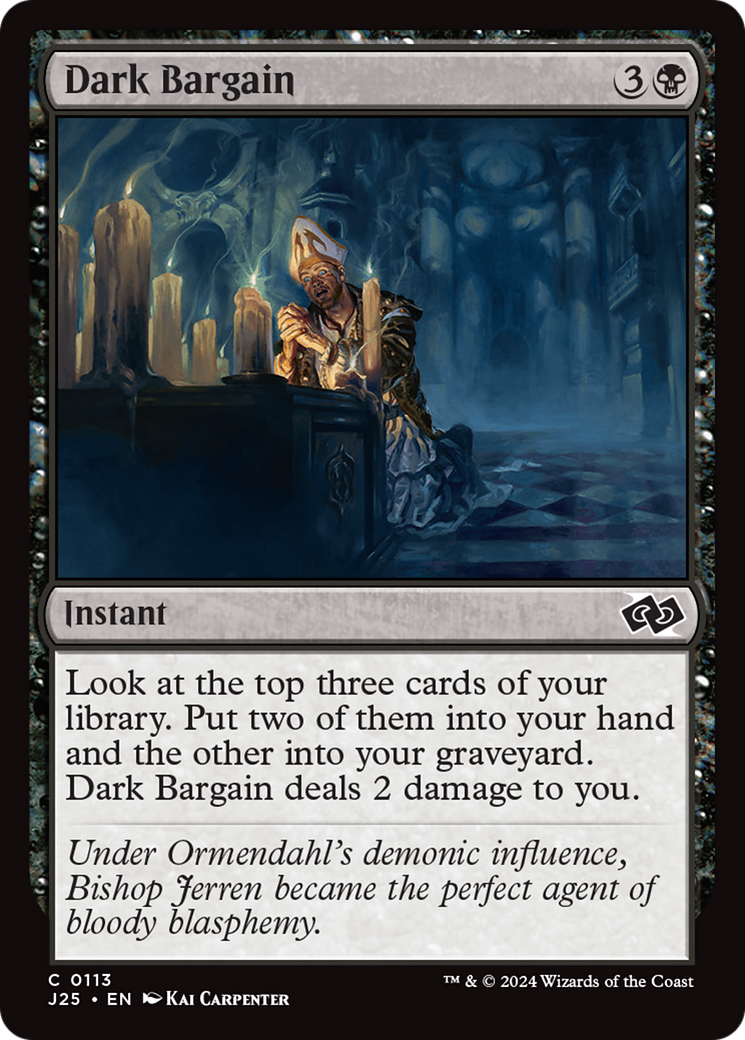Dark Bargain [Foundations Jumpstart] | Shuffle n Cut Hobbies & Games