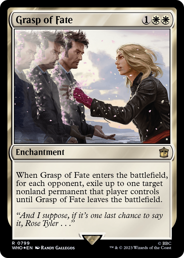 Grasp of Fate (Surge Foil) [Doctor Who] | Shuffle n Cut Hobbies & Games