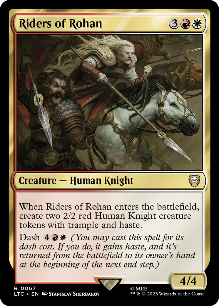 Riders of Rohan [The Lord of the Rings: Tales of Middle-Earth Commander] | Shuffle n Cut Hobbies & Games