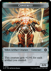 Construct // Plot Double-Sided Token [Outlaws of Thunder Junction Tokens] | Shuffle n Cut Hobbies & Games