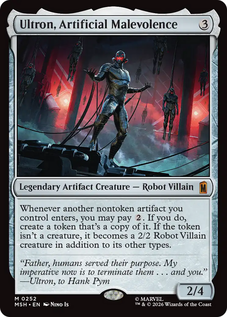 Ultron, Artificial Malevolence [Marvel Super Heroes] | Shuffle n Cut Hobbies & Games