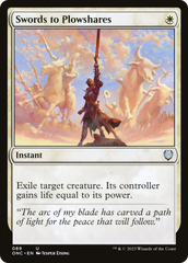 Swords to Plowshares [Phyrexia: All Will Be One Commander] | Shuffle n Cut Hobbies & Games