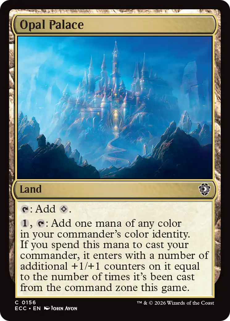 Opal Palace [Lorwyn Eclipsed Commander] | Shuffle n Cut Hobbies & Games