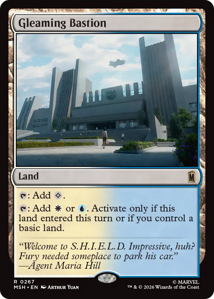 Gleaming Bastion [Marvel Super Heroes] | Shuffle n Cut Hobbies & Games