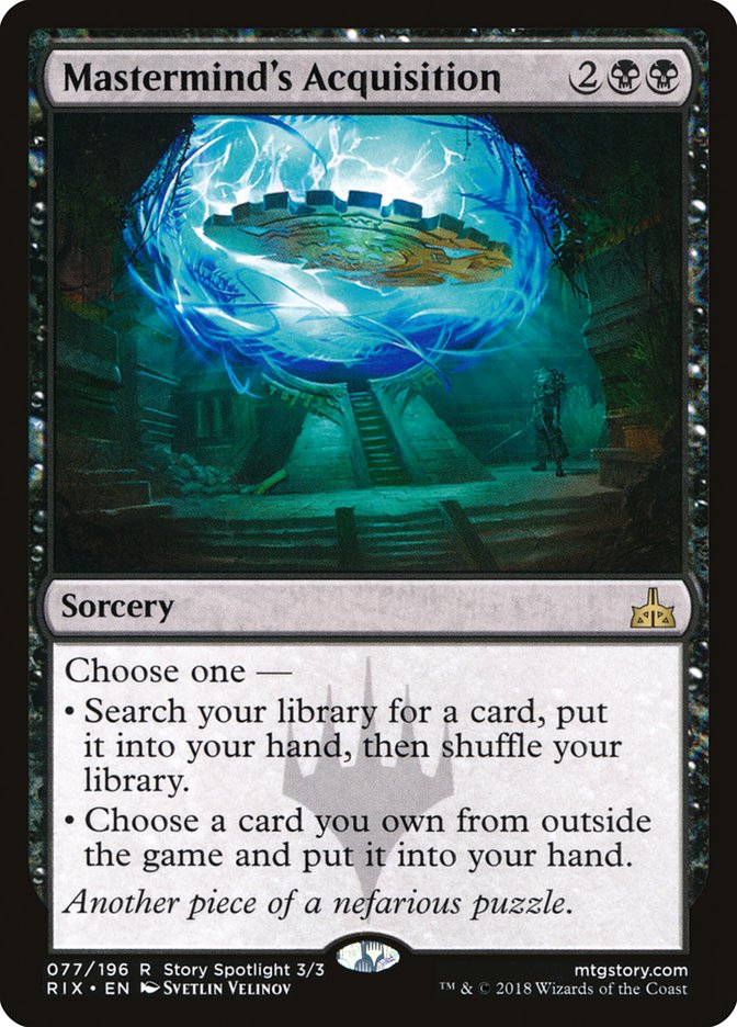 Mastermind's Acquisition [Rivals of Ixalan] | Shuffle n Cut Hobbies & Games