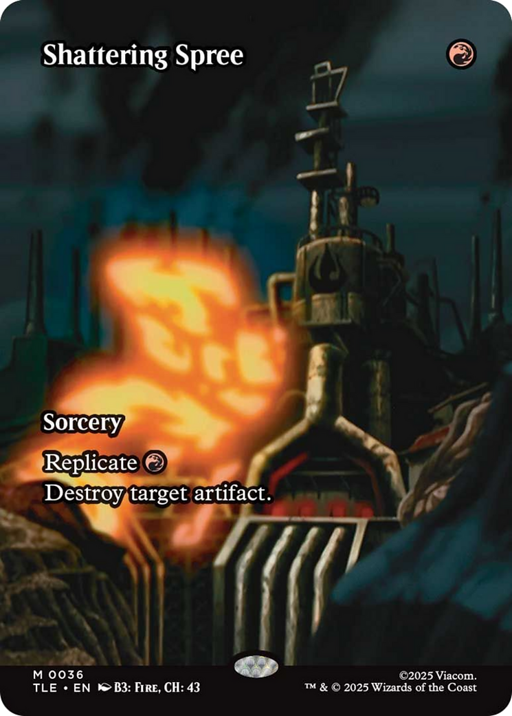 Shattering Spree (Borderless) [Avatar: The Last Airbender: Eternal-Legal] | Shuffle n Cut Hobbies & Games