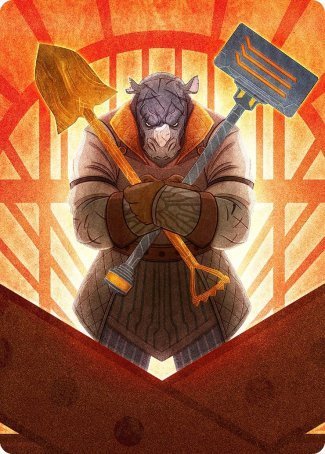 Mr. Orfeo, the Boulder Art Card [Streets of New Capenna Art Series] | Shuffle n Cut Hobbies & Games