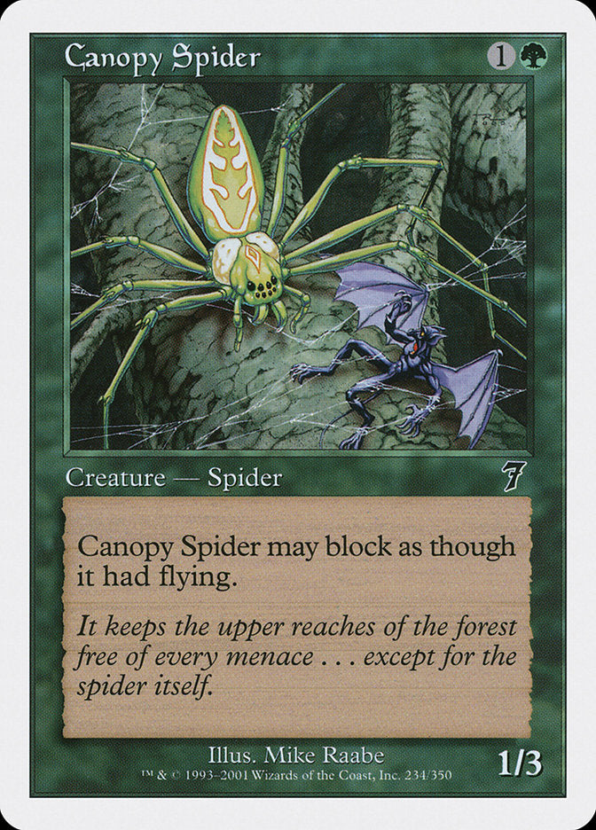 Canopy Spider [Seventh Edition] | Shuffle n Cut Hobbies & Games