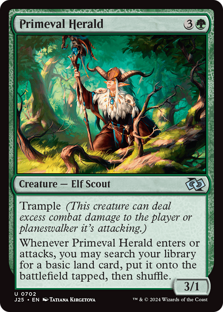 Primeval Herald [Foundations Jumpstart] | Shuffle n Cut Hobbies & Games
