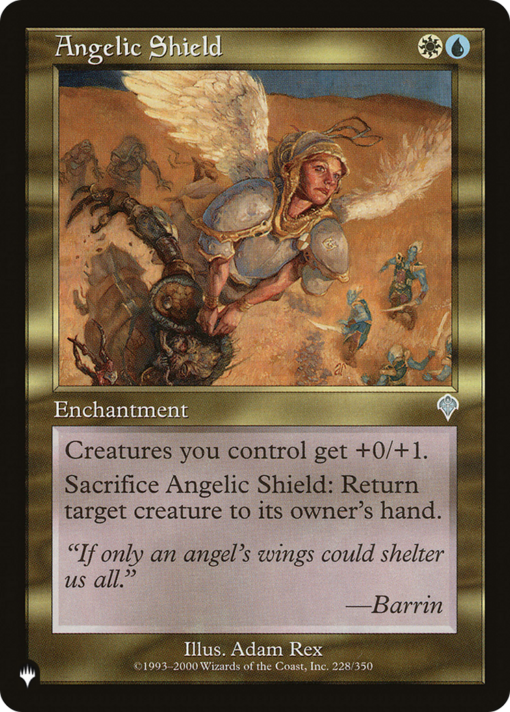 Angelic Shield [The List] | Shuffle n Cut Hobbies & Games