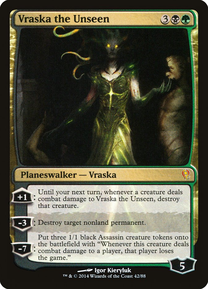 Vraska the Unseen [Duel Decks: Jace vs. Vraska] | Shuffle n Cut Hobbies & Games