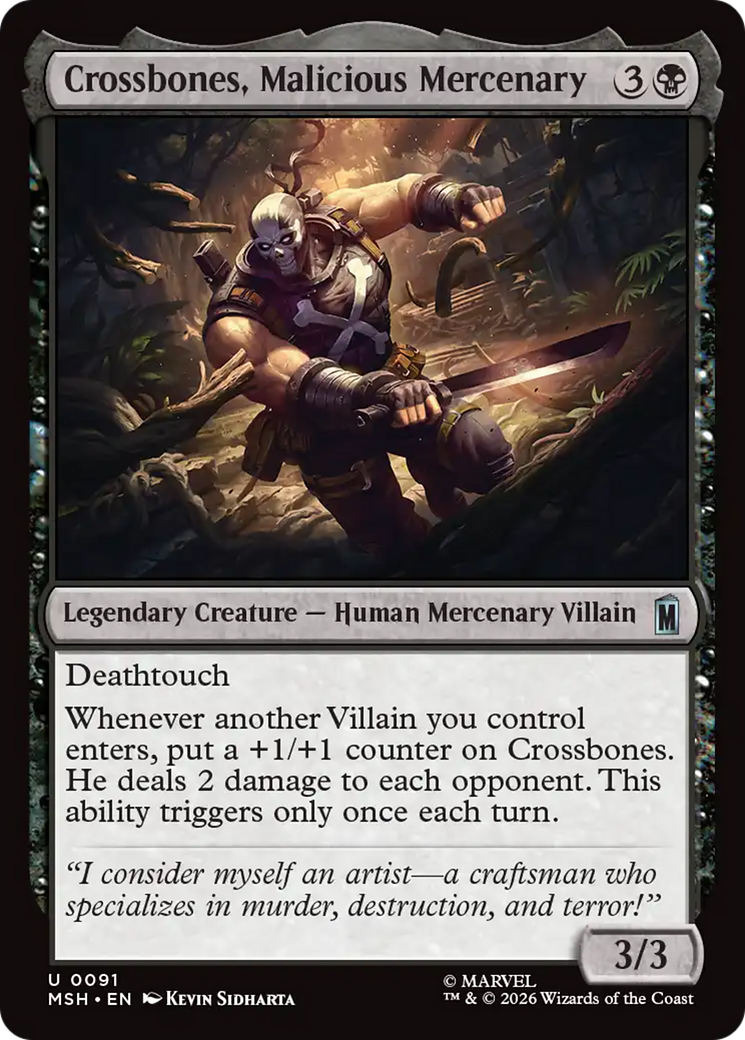 Crossbones, Malicious Mercenary [Marvel Super Heroes] | Shuffle n Cut Hobbies & Games
