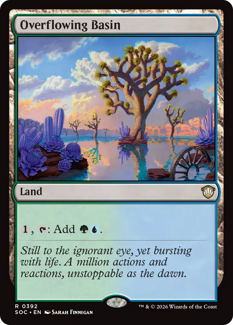 Overflowing Basin [Secrets of Strixhaven Commander] | Shuffle n Cut Hobbies & Games