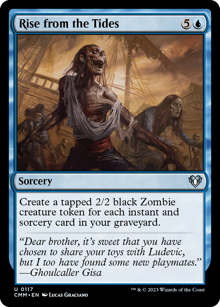Rise from the Tides [Commander Masters] | Shuffle n Cut Hobbies & Games