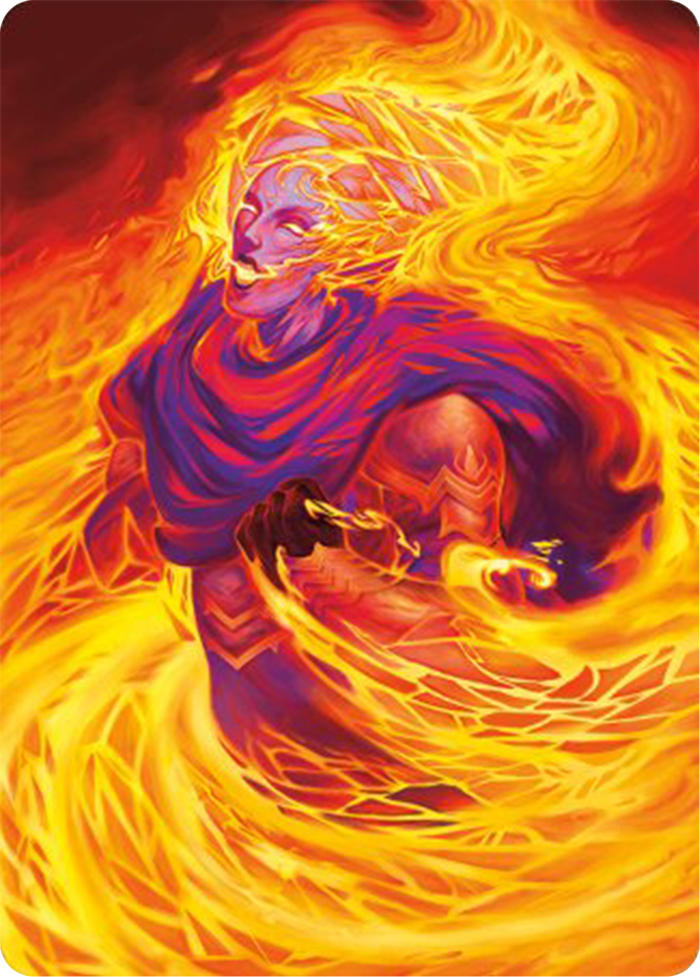 Flare of Duplication Art Card [Modern Horizons 3 Art Series] | Shuffle n Cut Hobbies & Games