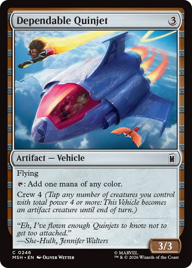 Dependable Quinjet [Marvel Super Heroes] | Shuffle n Cut Hobbies & Games