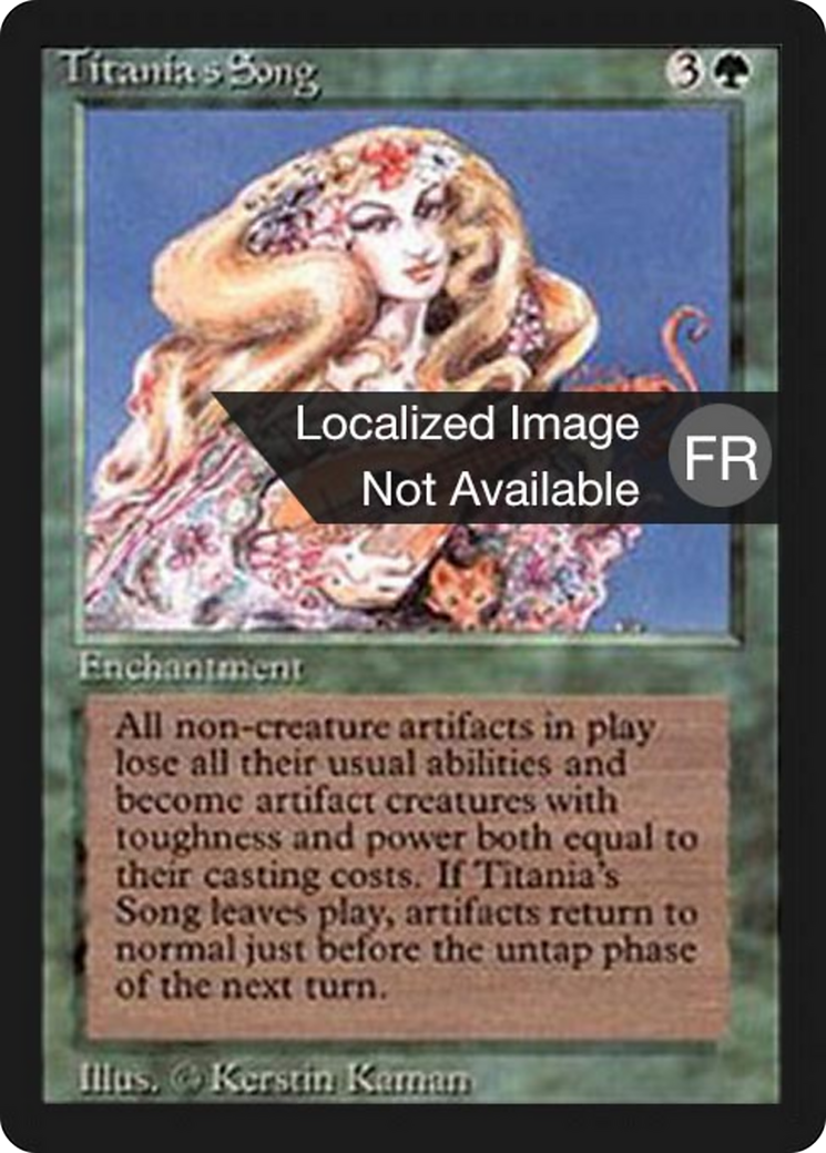 Titania's Song [Foreign Black Border] | Shuffle n Cut Hobbies & Games
