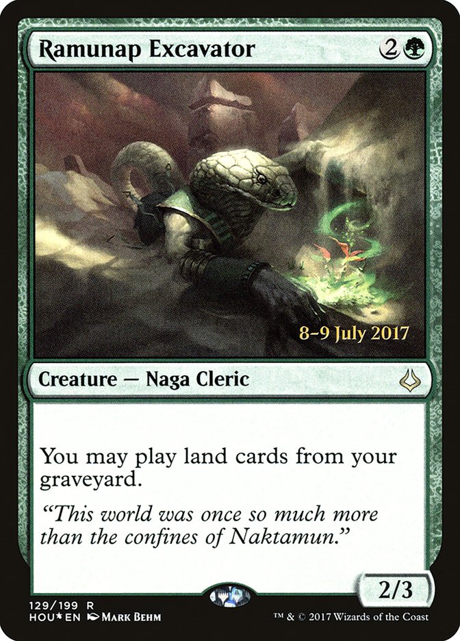 Ramunap Excavator [Hour of Devastation Prerelease Promos] | Shuffle n Cut Hobbies & Games