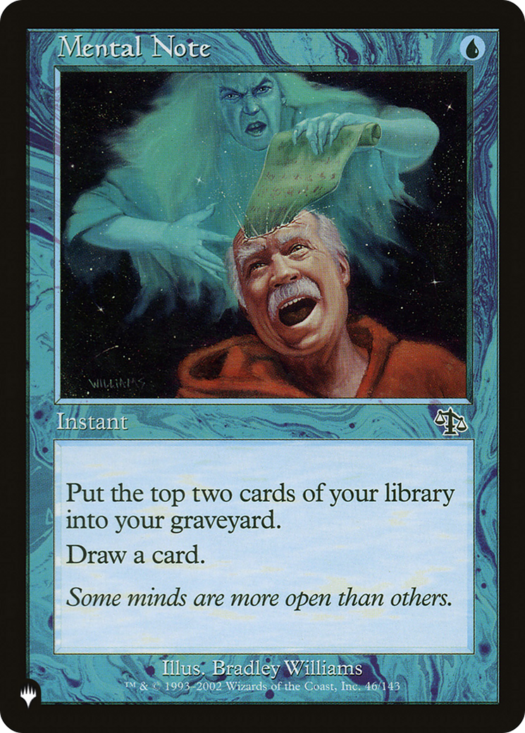 Mental Note [The List] | Shuffle n Cut Hobbies & Games