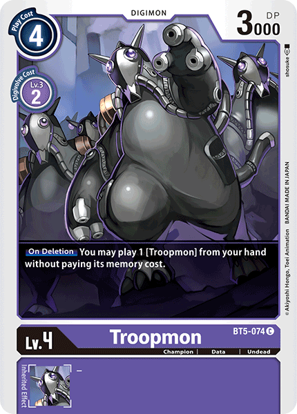Troopmon [BT5-074] [Battle of Omni] | Shuffle n Cut Hobbies & Games