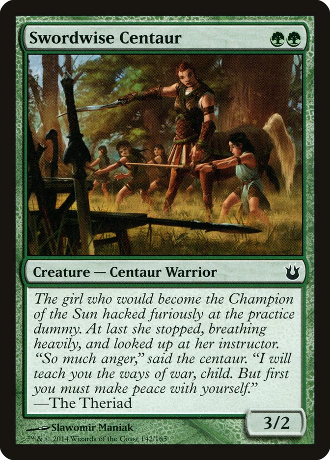 Swordwise Centaur [Born of the Gods] | Shuffle n Cut Hobbies & Games