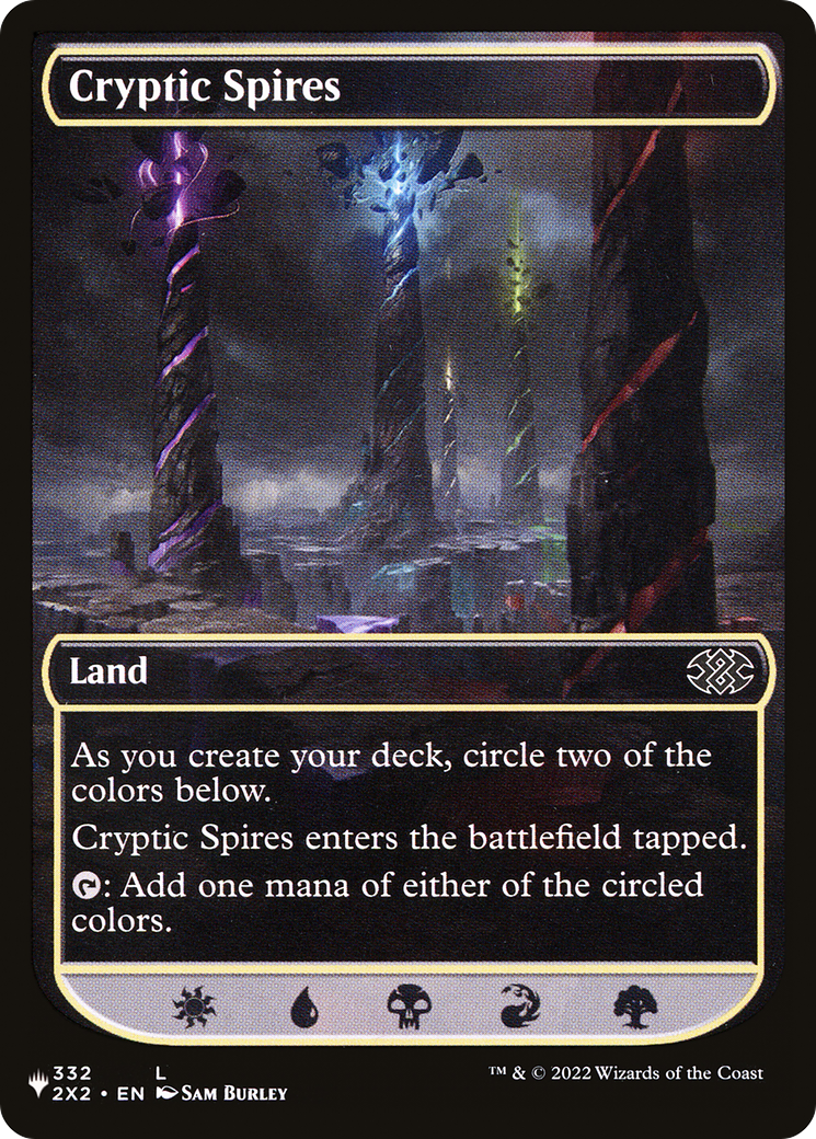 Cryptic Spires [The List] | Shuffle n Cut Hobbies & Games