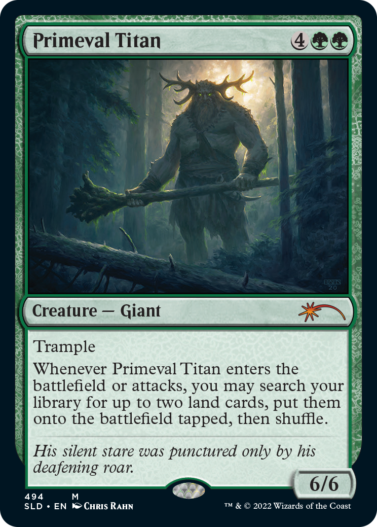 Primeval Titan (494) [Secret Lair Drop Series] | Shuffle n Cut Hobbies & Games
