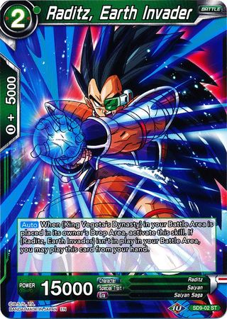 Raditz, Earth Invader (SD9-02) [Assault of the Saiyans] | Shuffle n Cut Hobbies & Games