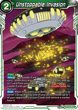 Unstoppable Invasion (Common) (BT13-088) [Supreme Rivalry] | Shuffle n Cut Hobbies & Games