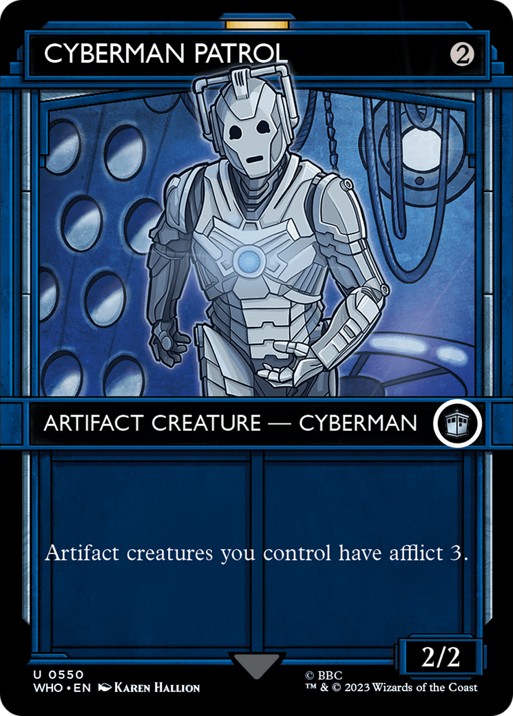 Cyberman Patrol (Showcase) [Doctor Who] | Shuffle n Cut Hobbies & Games