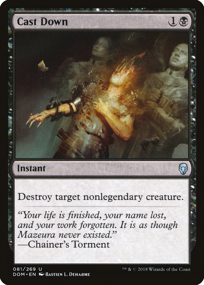 Cast Down [Dominaria] | Shuffle n Cut Hobbies & Games