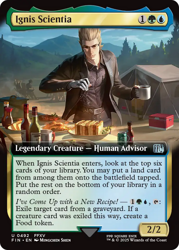 Ignis Scientia (Extended Art) [FINAL FANTASY] | Shuffle n Cut Hobbies & Games