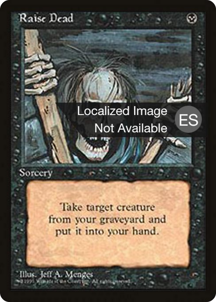 Raise Dead [Fourth Edition Foreign Black Border] | Shuffle n Cut Hobbies & Games