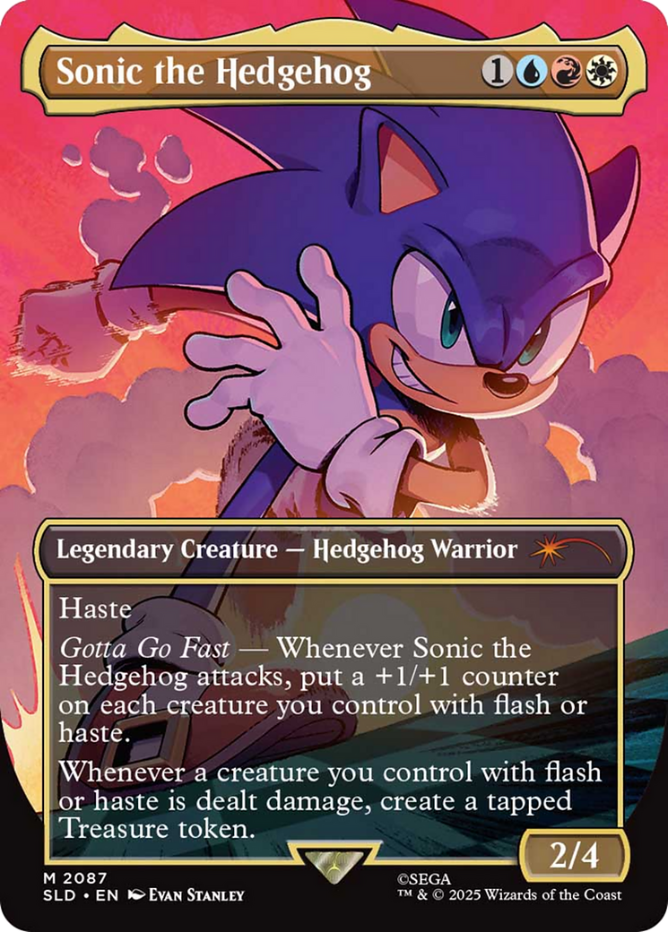 Sonic the Hedgehog [Secret Lair Drop Series] | Shuffle n Cut Hobbies & Games