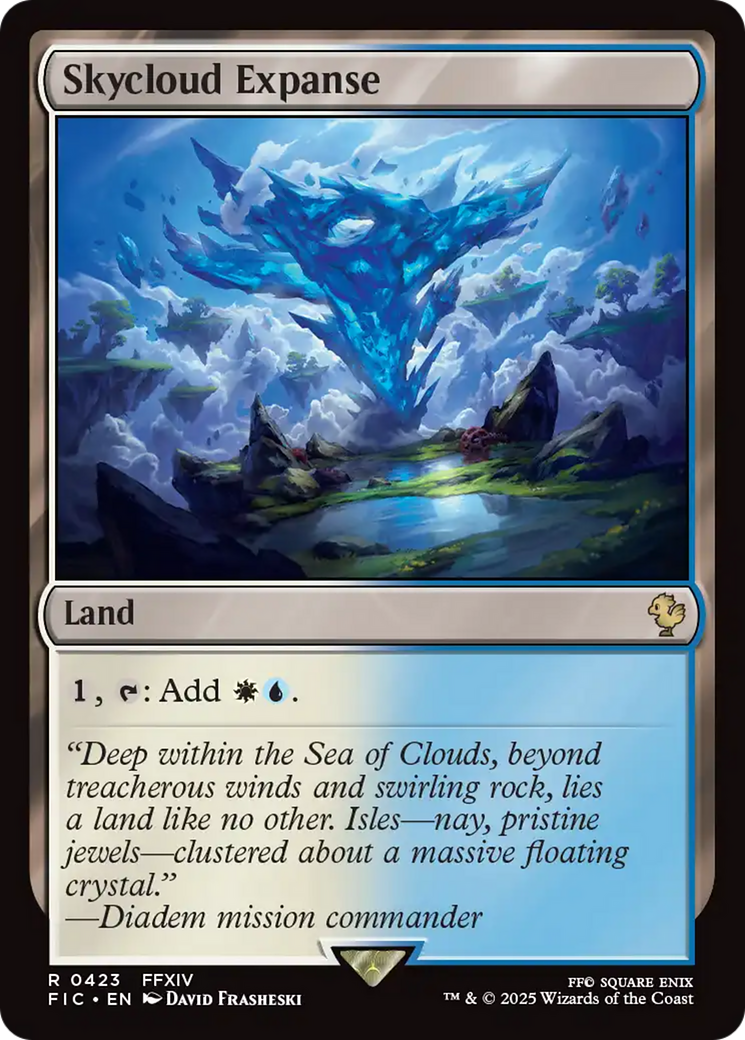 Skycloud Expanse [FINAL FANTASY Commander] | Shuffle n Cut Hobbies & Games