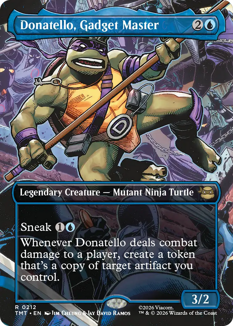Donatello, Gadget Master (Borderless) [Teenage Mutant Ninja Turtles] | Shuffle n Cut Hobbies & Games