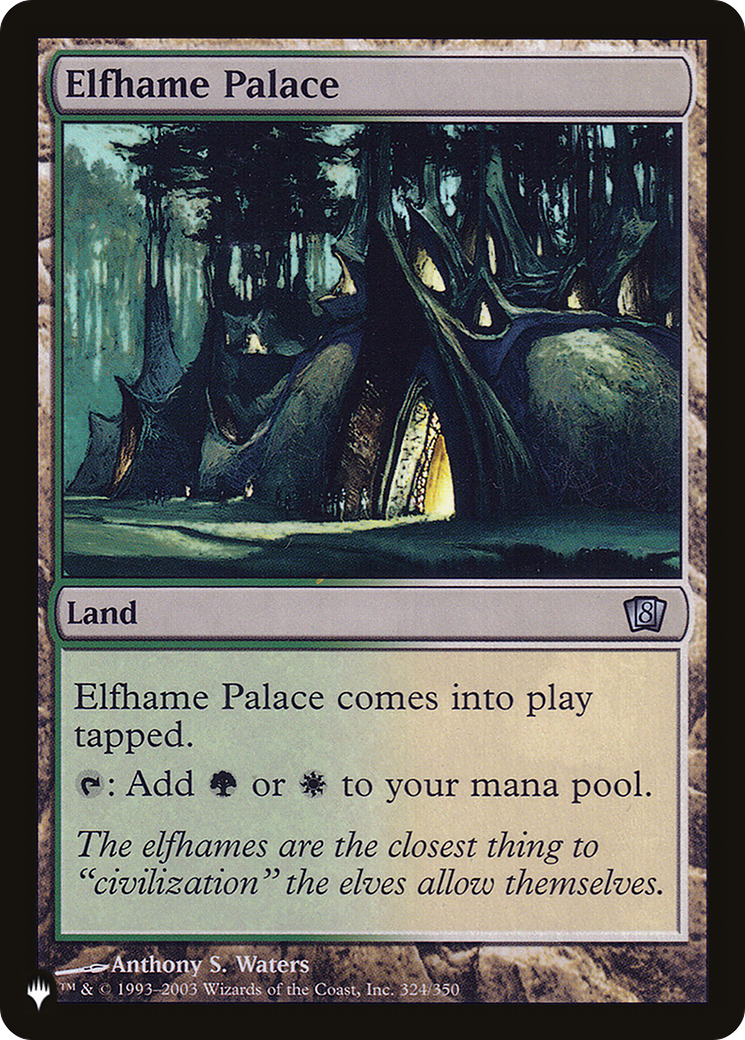 Elfhame Palace [The List] | Shuffle n Cut Hobbies & Games