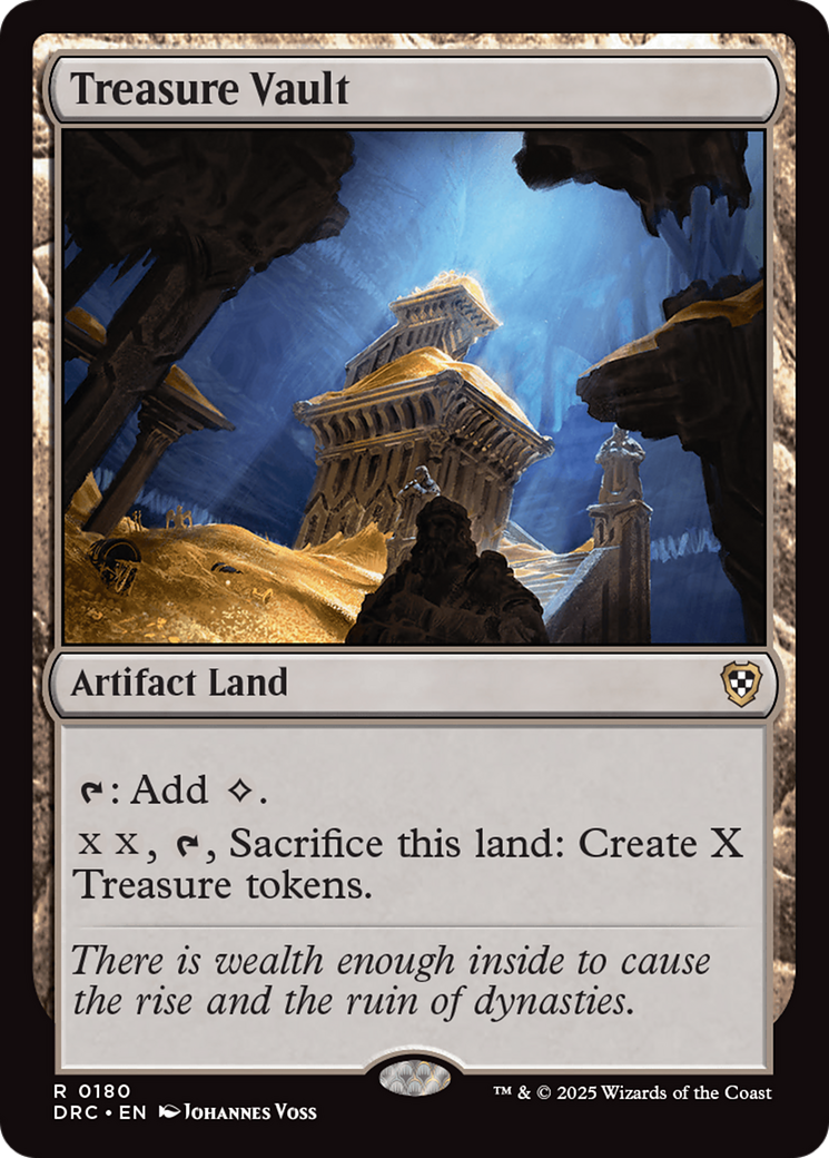 Treasure Vault [Aetherdrift Commander] | Shuffle n Cut Hobbies & Games