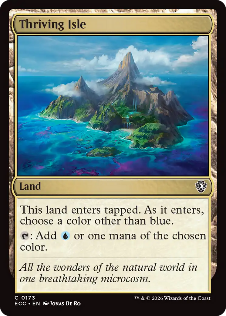 Thriving Isle [Lorwyn Eclipsed Commander] | Shuffle n Cut Hobbies & Games