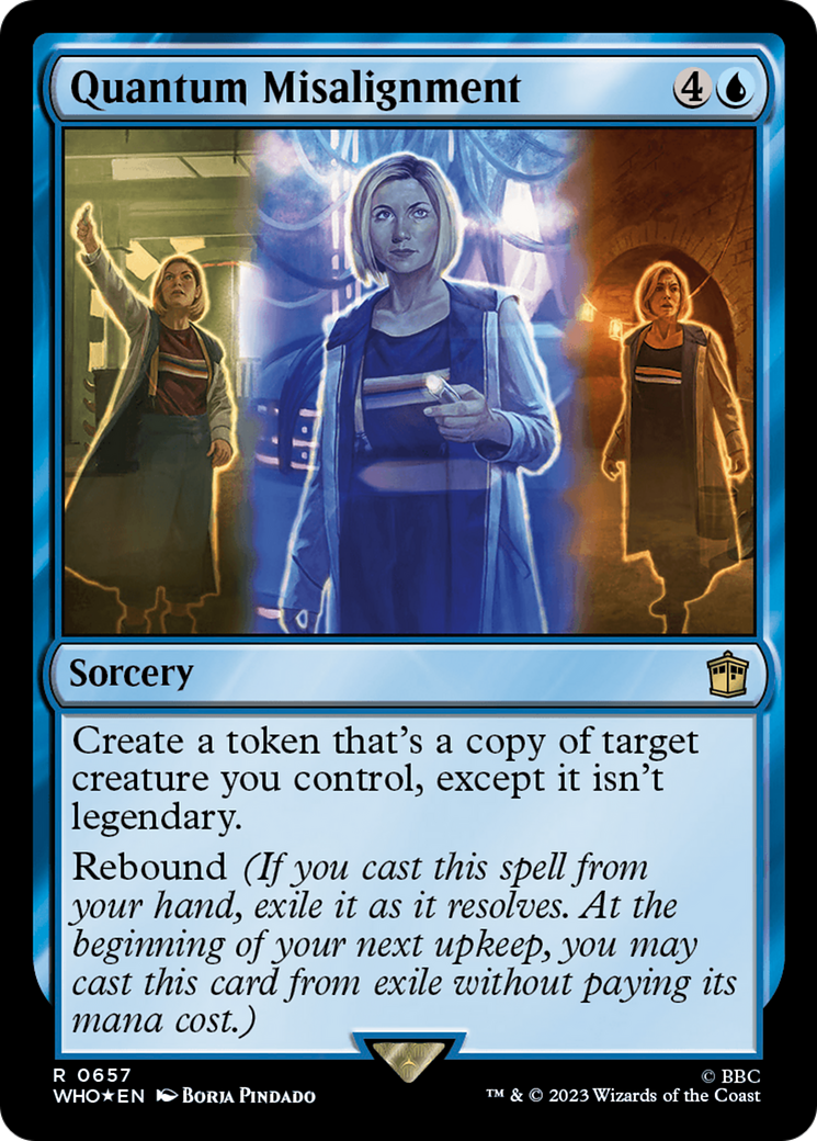 Quantum Misalignment (Surge Foil) [Doctor Who] | Shuffle n Cut Hobbies & Games