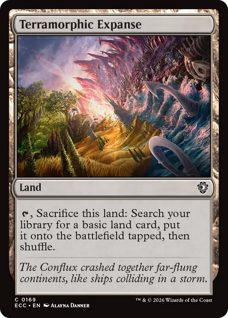 Terramorphic Expanse [Lorwyn Eclipsed Commander] | Shuffle n Cut Hobbies & Games