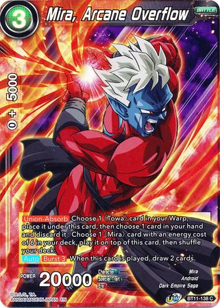 Mira, Arcane Overflow (BT11-138) [Vermilion Bloodline 2nd Edition] | Shuffle n Cut Hobbies & Games