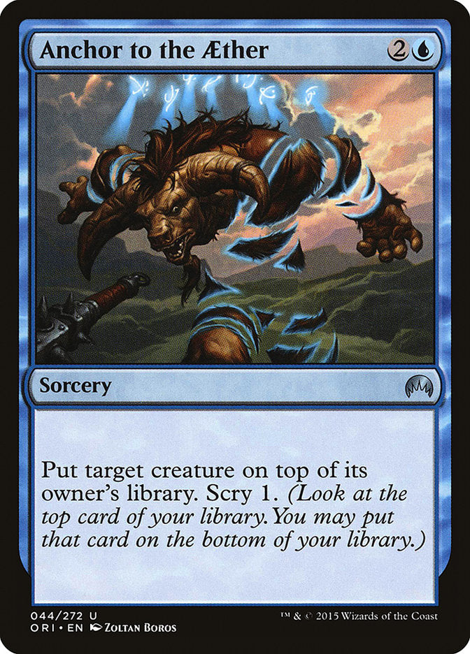 Anchor to the Aether [Magic Origins] | Shuffle n Cut Hobbies & Games